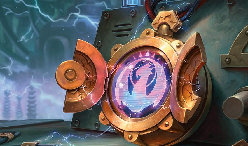 Medalhão Izzet | Arte de: Dmitry Burmak